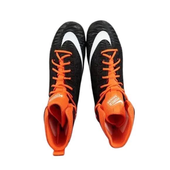 Nike Shoes Mens 14.5 Cleats Football Force Savage Elite TD Sport High Top Orange main image 7